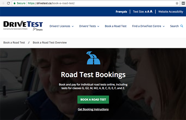 How to Book Your G2 Test in Ontario