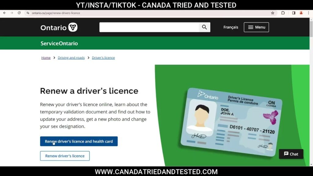 How to Renew Your Driver's License in Ontario