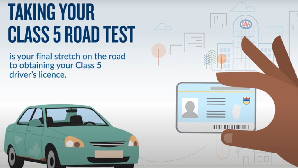 the Alberta Road Test for Class 5 License