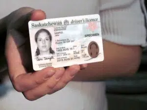 Driving License in Saskatchewan