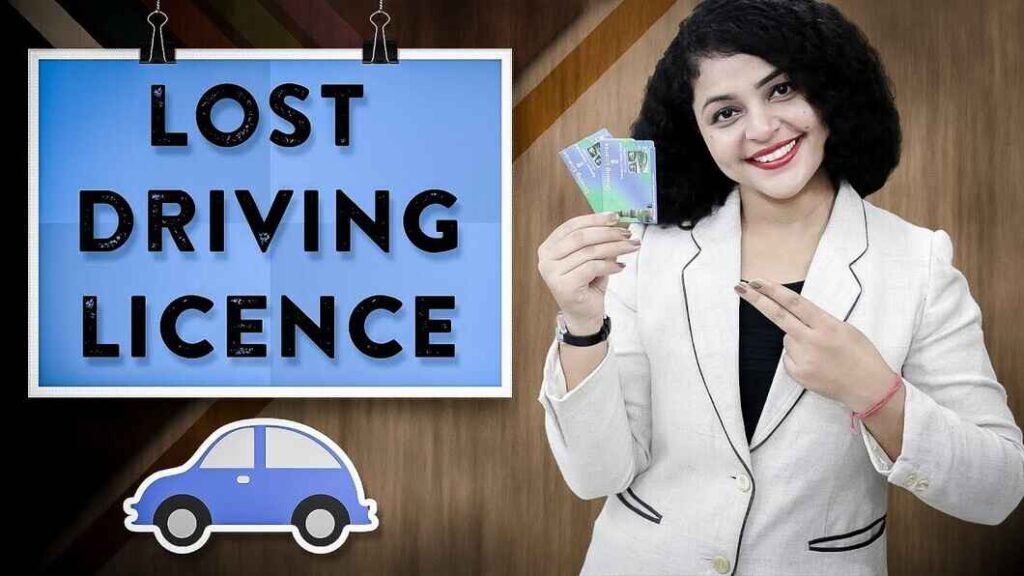 How to Replace a Lost Driving License