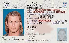 Your Nova Scotia Driving License