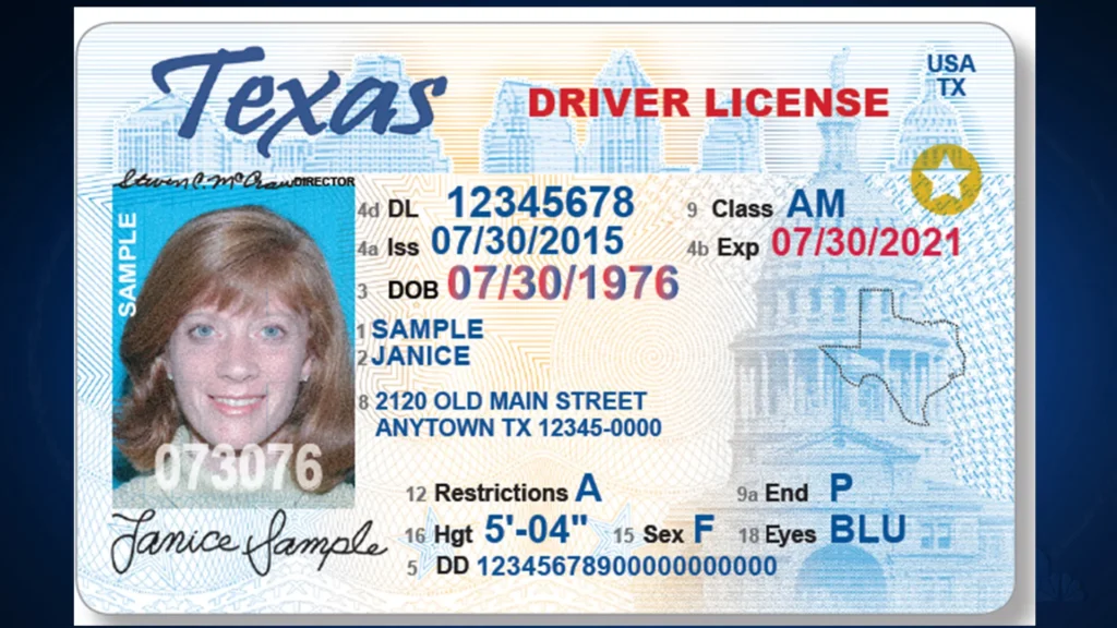 the Driving License Process in Texas