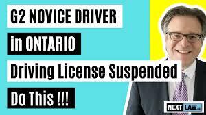 Driving with a Suspended License in Ontario